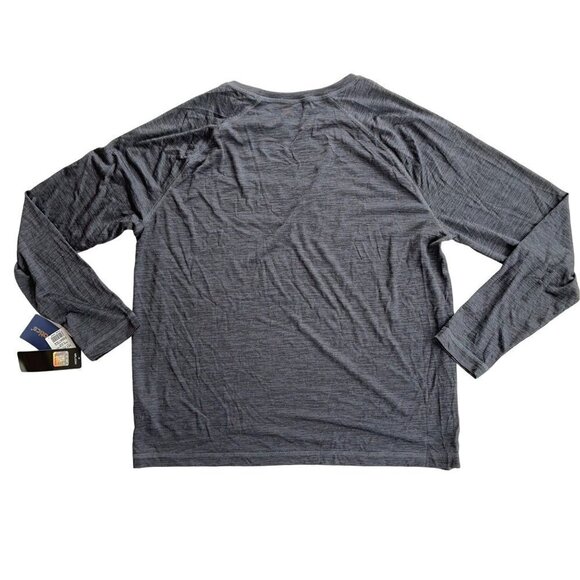 New Pittsburgh Steelers Football SIZE XL Fanatics Gray Wicking Long-Sleeve Shirt - Picture 3 of 4